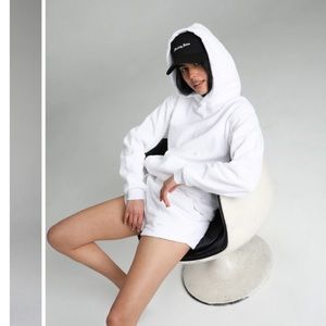 Morning news CLASSIC TERRY TOWEL HOODED SWEATSHIRT